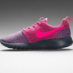 Nike Roshe Run Print Pink/Purple